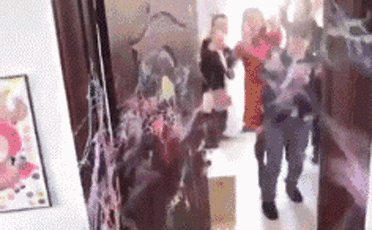 父亲|搞笑动图：狗咬鸡蛋，多管闲事