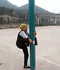 白日做梦|搞笑gif：想吃我，白日做梦...