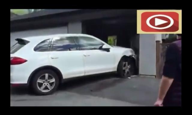 司机|美女司机开霸气豪车卡宴入库，大妈看她的车技要哭