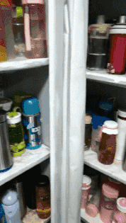 冰激凌|搞笑GIF趣图：哈哈哈，剃个光头就没这种烦恼了