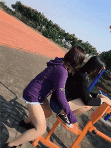 汉子|搞笑GIF：女汉子无疑了！