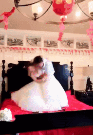 喇叭裤|搞笑GIF趣图：这种喇叭裤有多少80，90的回忆？