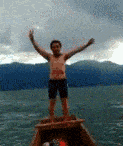 儿子|搞笑GIF趣图:阿姨，不是我抱怨你，刚才你为啥不躲一下啊