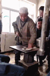 不为瓦全|搞笑GIF:猪:宁为玉碎不为瓦全!