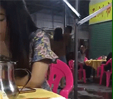 妹子|妹子,这防烟放油衣好用吗