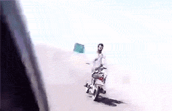 妹子|搞笑GIF趣图: 妹子我服你