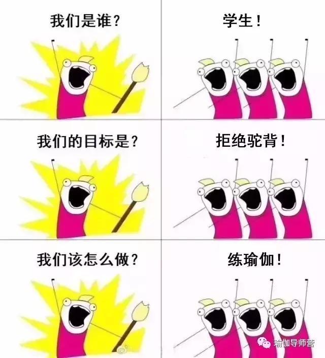 瑜伽|我们是谁？瑜伽人！我们的目标是