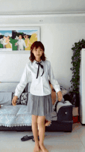 避暑山庄|搞笑GIF:女朋友非要做双眼皮,作为厨师的我亲自上了