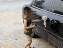 小朋友|搞笑gif趣图：我家主子，莫名其妙就嗨起来了，我不像伺候了