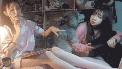 士奇|搞笑GIF趣图:哈士奇整天就知道玩,金毛已经开始干活了