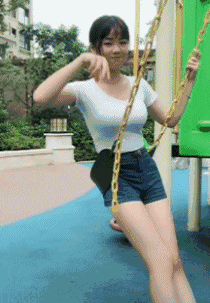 汉子|搞笑gif:女汉子,吹头发的最新方式