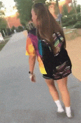 士奇|搞笑GIF：真的很佩服这位小姐姐