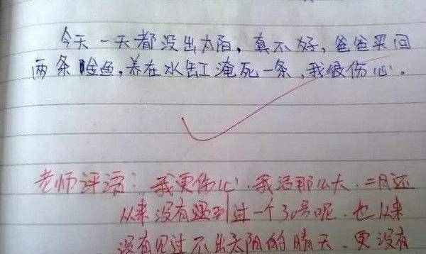 作文|小学生们的作文有时候真的让老师们哭笑不得！