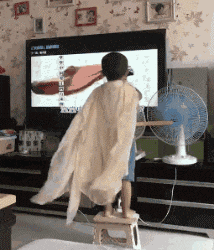 泰迪|搞笑GIF趣图：无敌是多么，多么寂寞！