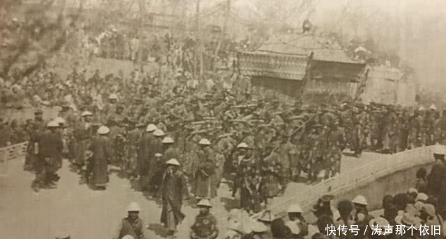 历史老照片1908年声势浩大的光绪葬礼，抬棺者高达128人！ - 看看头条_中华网