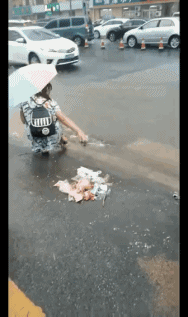 厉害|搞笑GIF：好赞，路人厉害了