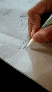 鬼才|搞笑gif: 数学鬼才！！