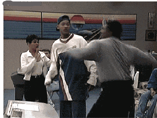 妹子|搞笑GIF: 小伙子，你们这样的行为，活该你们单身！