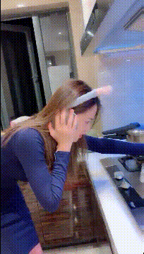 汉子|搞笑GIF：女汉子无疑了！