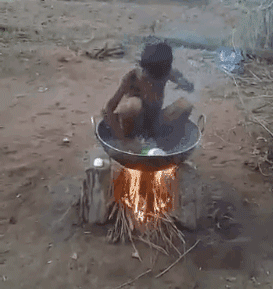 妹子|搞笑GIF动图——鼓掌，我们也喜欢软妹子。