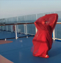 还是|搞笑GIF趣图：妹子，你到底是冲浪呢，还是太浪呢