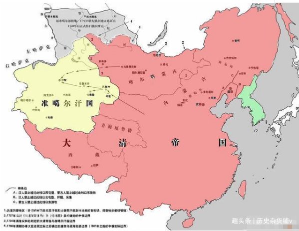 康熙时期地图介绍,清朝疆域图突破1000万平方公里是什么时候? - 看看头条_中华网