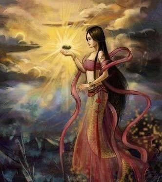 你想女娲娘娘那可是我们的上古正神,有着造人,补天的功绩,你敢侮辱
