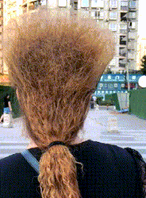 妹子|爆笑GIF: 妹子, 你表情用得着这么夸张吗