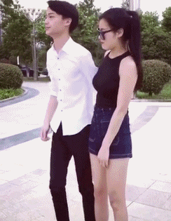 灵性|搞笑GIF:这个刹车就很灵性了！