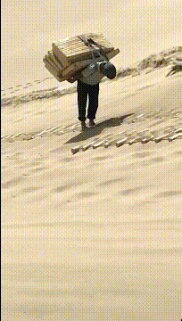 哥们|搞笑GIF:说好的彼此的信任呢