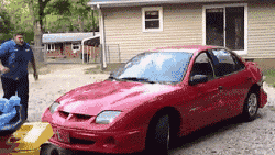 跆拳道|搞笑gif :别看人家是女子，人家可是跆拳道黑段