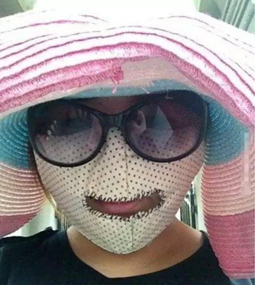 临时工|你这是要防晒还是要吓人？