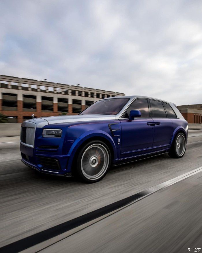 mansory版劳斯莱斯库里南太帅了吧2