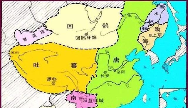 唐朝一路凯歌,版图扩张到1237万平方公里,然而安史之乱后,唐朝边关