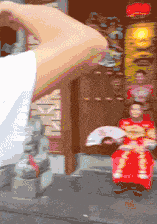 别致|爆笑GIF：大哥你这坐骑好别致啊！