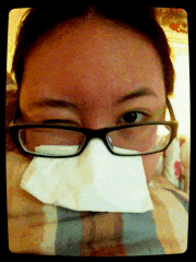 害羞|搞笑GIF：好害羞的姑娘！