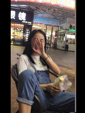 男友|搞笑gif趣图:自从这货偷看了我一次洗澡,然后就这样子了