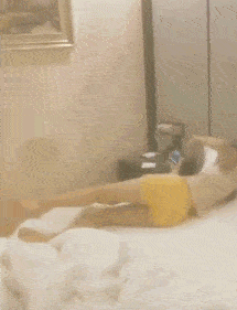 多人|搞笑GIF趣图：还是第一次见健身房里面有这么多人