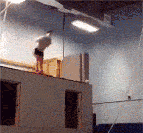 妹子|搞笑GIF趣图: 妹子我服你