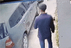 家访|搞笑GIF：美女老师来家访了，熊孩子不知道又犯了什么错