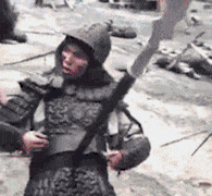 妹子|搞笑GIF：看的我都疼