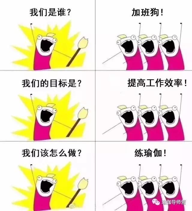 瑜伽|我们是谁？瑜伽人！我们的目标是