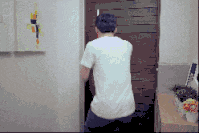 这是|搞笑GIF:怪不得被打