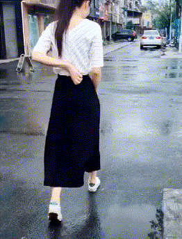 妹子|搞笑GIF：对妹子来说，摄角度真的很重要