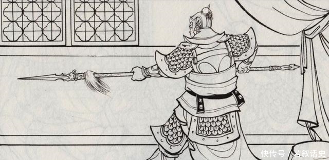 八宝鼍龙枪,大枪重达120斤,无论是扎,砸,崩,撩,都比其他的枪矛类兵器