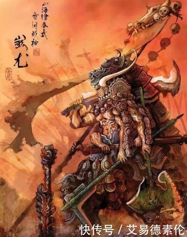 山海经:作为涿鹿之战的失败者,蚩尤为何依旧被后世奉为兵祖?