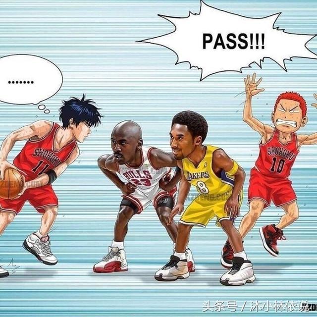 传球|哈哈哈!湘北高中遇上NBA时会碰撞出怎样的火花