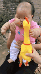 鸭子|搞笑GIF趣图:收老婆了,不想要的招呼一声,我马上领走!