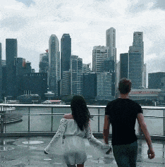 鼻血|搞笑GIF:好一个飘逸闪现啊