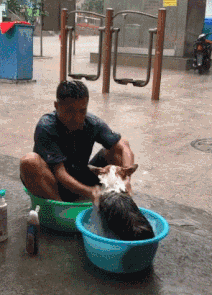 老公|搞笑GIF:等女朋友下班,什么时候才能换个职业啊